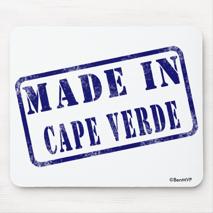 Made in Cape Verde Mousepad