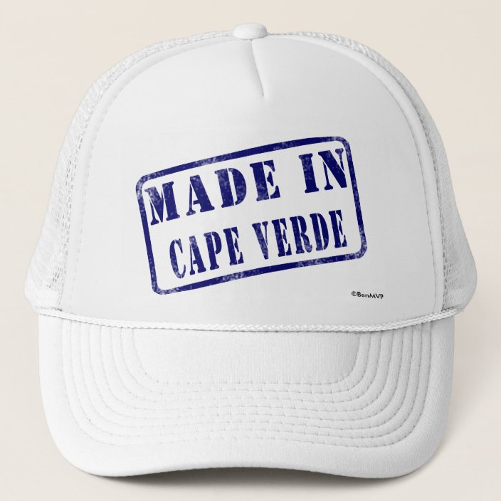 Made in Cape Verde Trucker Hat