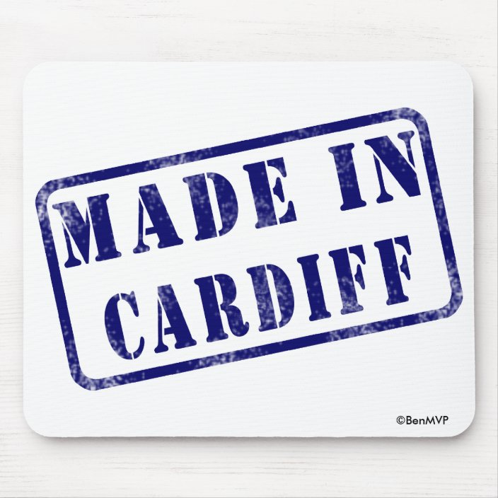Made in Cardiff Mousepad