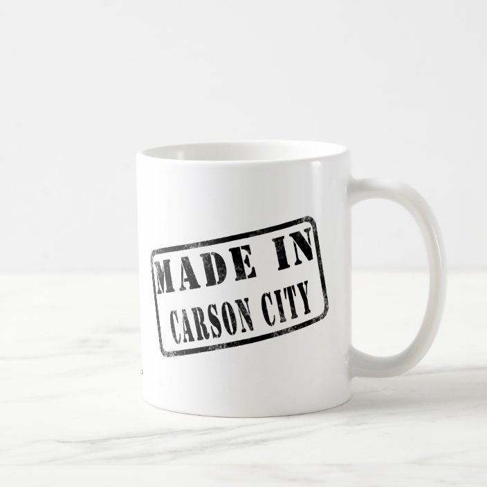 Made in Carson City Mug