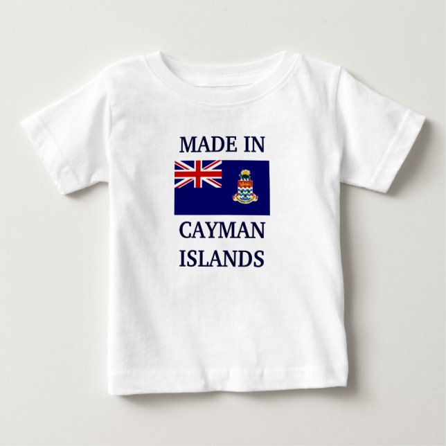 Made in Cayman Islands Baby T-Shirt (Front)