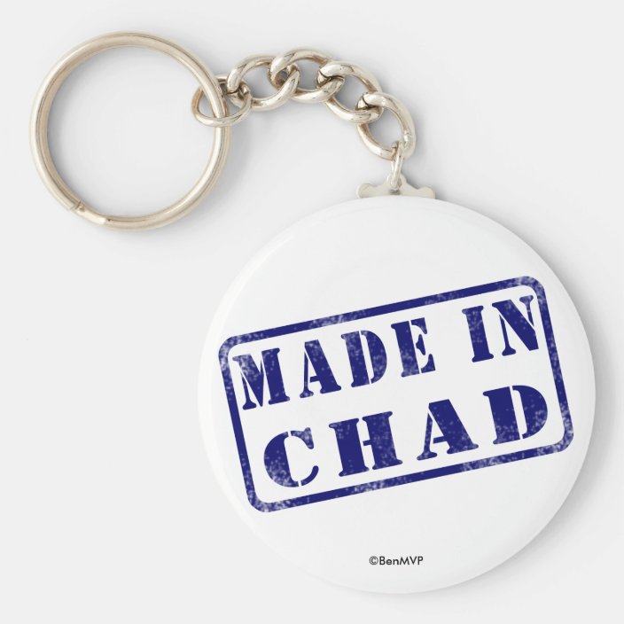Made in Chad Key Chain