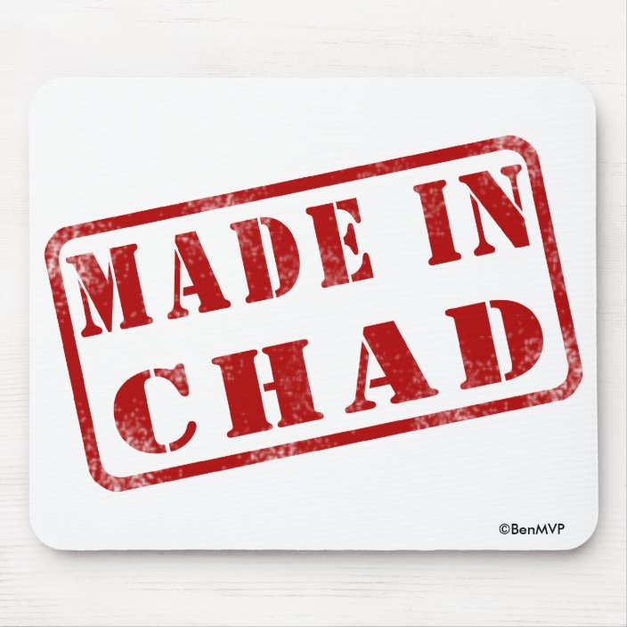 Made in Chad Mousepad