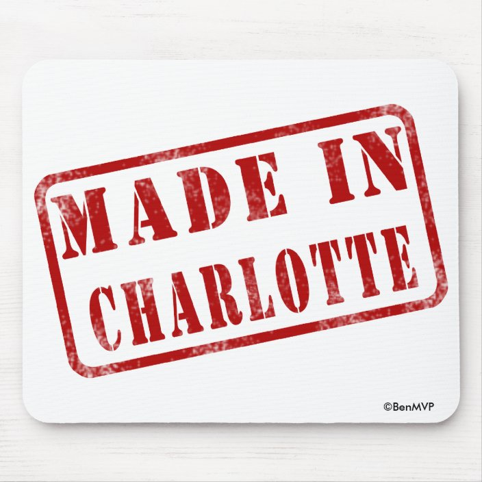 Made in Charlotte Mouse Pad