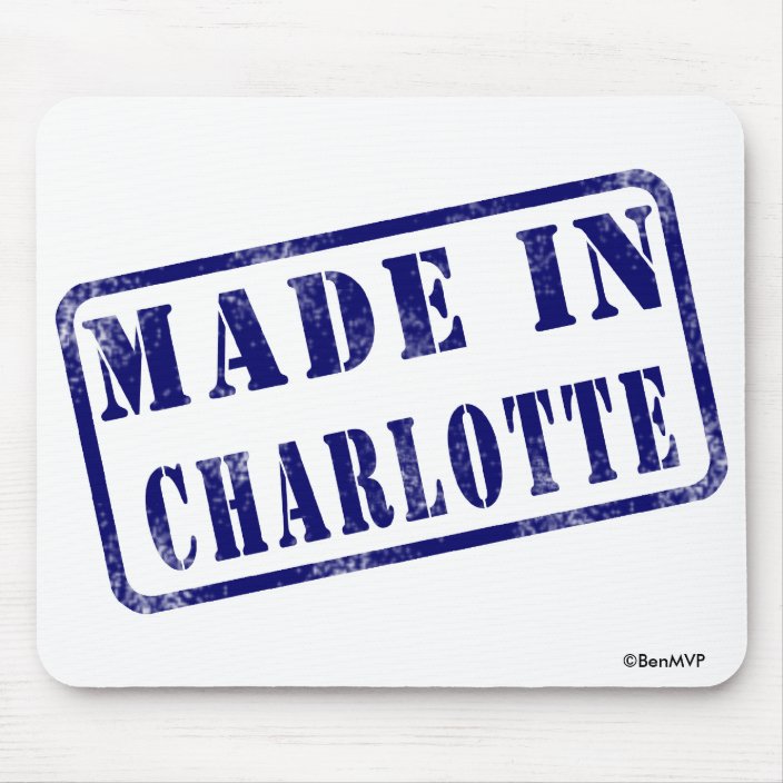 Made in Charlotte Mousepad