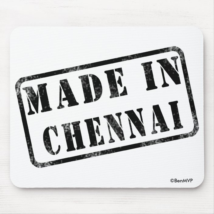 Made in Chennai Mouse Pad
