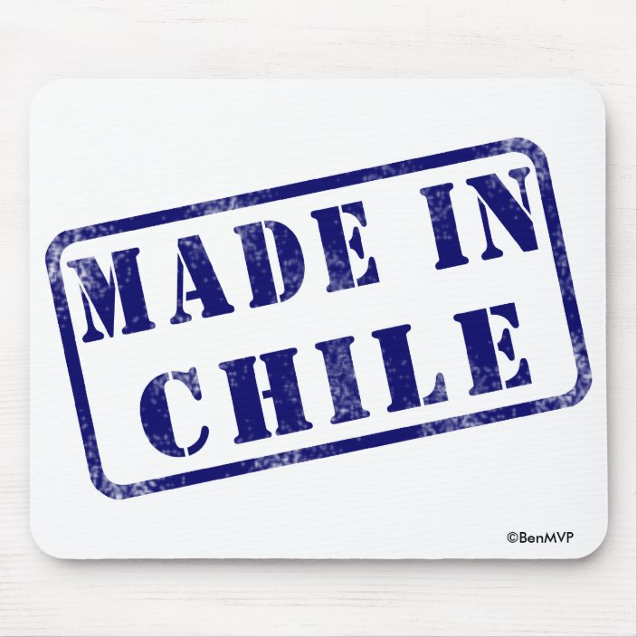 Made in Chile Mouse Pad