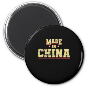 Made in China Land in Asien Magnet