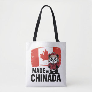 Made in Chinada Panda – Chinese Canadian Tote Bag