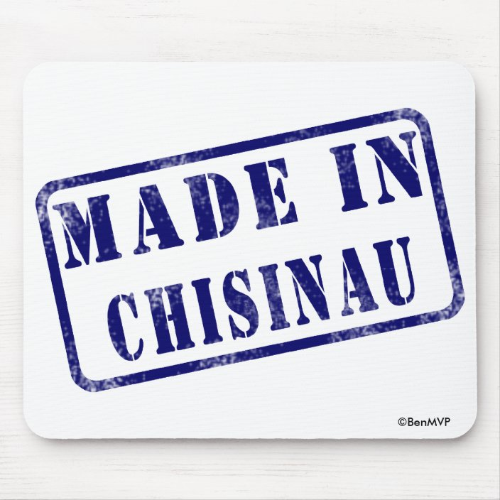 Made in Chisinau Mouse Pad