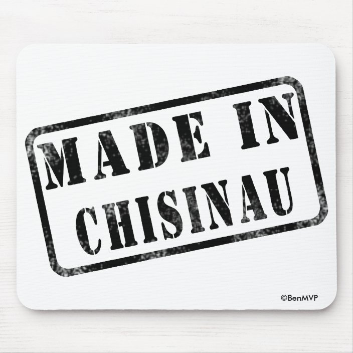 Made in Chisinau Mousepad