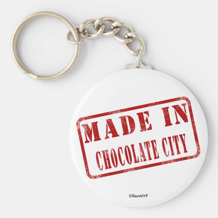 Made in Chocolate City Keychain