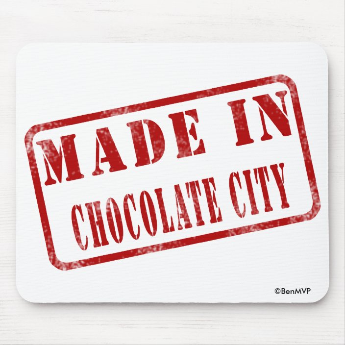 Made in Chocolate City Mousepad