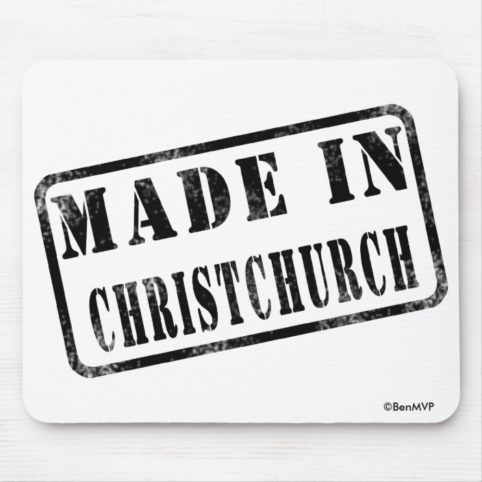 Made in Christchurch Mousepad