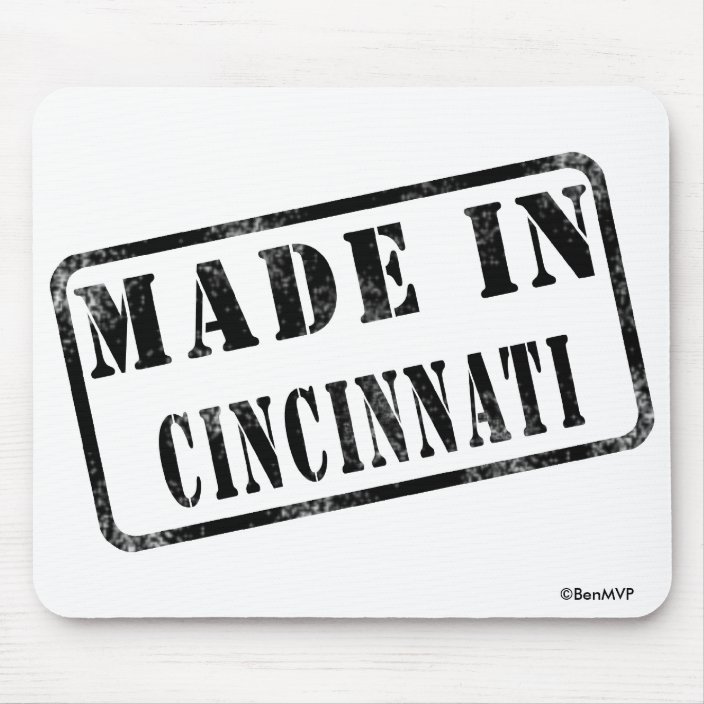 Made in Cincinnati Mouse Pad