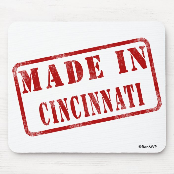 Made in Cincinnati Mousepad
