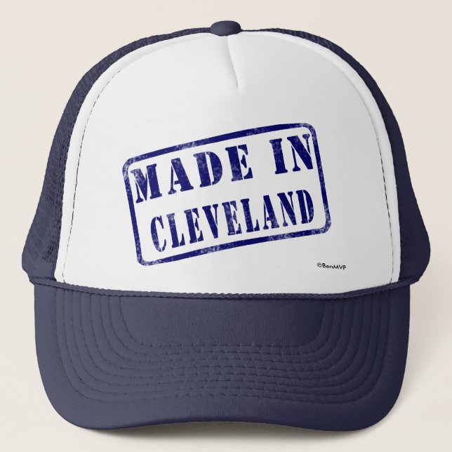 Made in Cleveland Trucker Hat (Front)