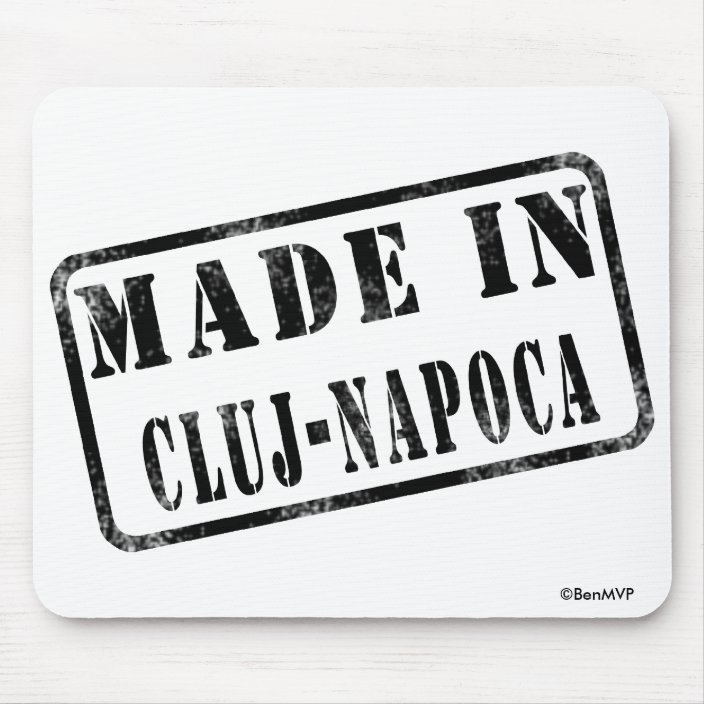Made in Cluj-Napoca Mouse Pad
