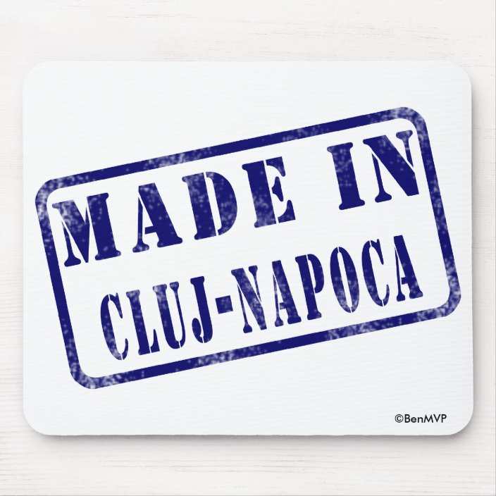 Made in Cluj-Napoca Mousepad