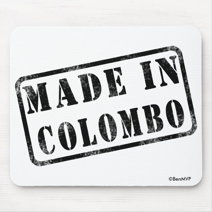 Made in Colombo Mouse Pad
