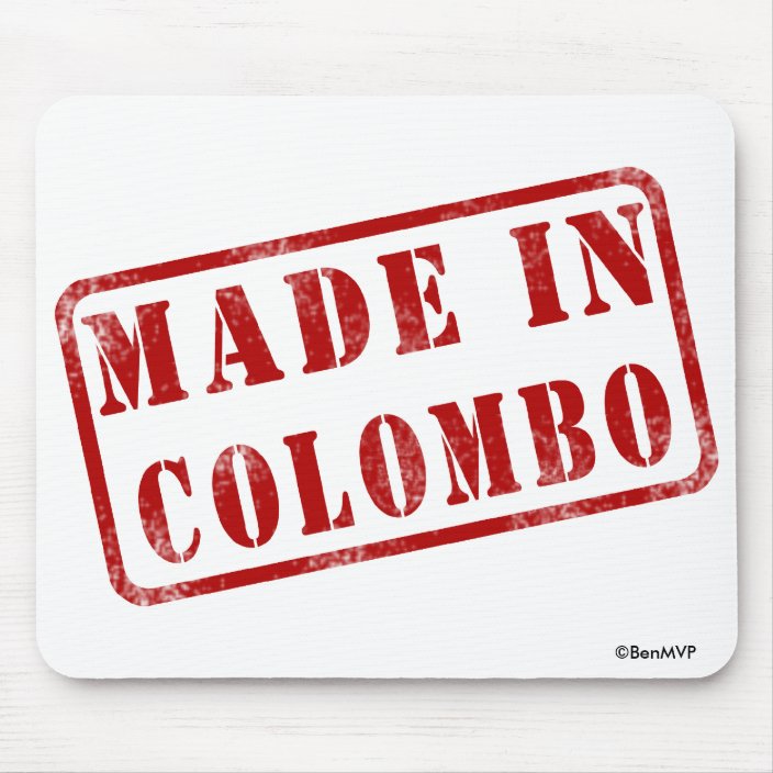 Made in Colombo Mousepad