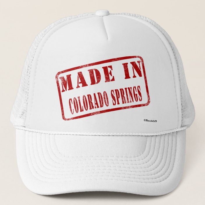 Made in Colorado Springs Hat