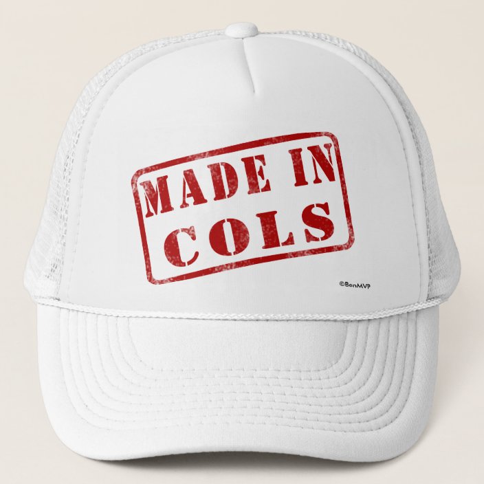 Made in COLS Mesh Hat
