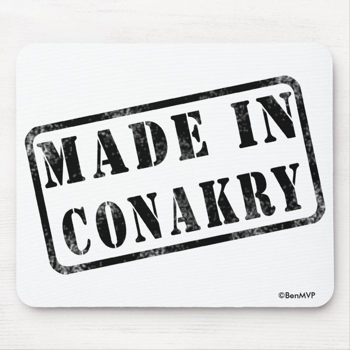 Made in Conakry Mouse Pad