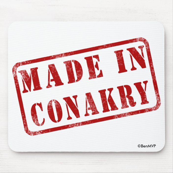 Made in Conakry Mousepad