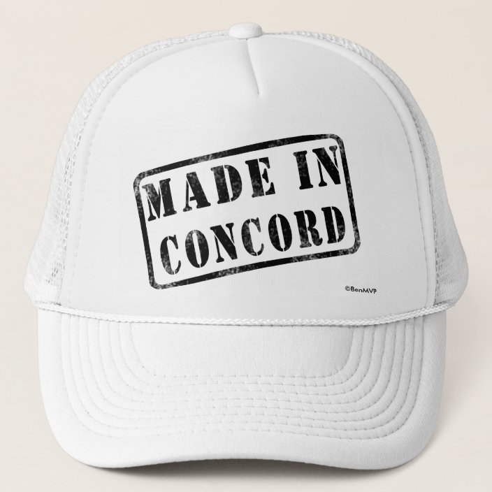 Made in Concord Hat