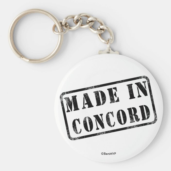 Made in Concord Key Chain