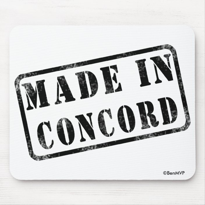 Made in Concord Mouse Pad