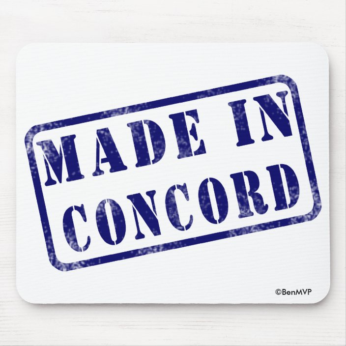 Made in Concord Mousepad