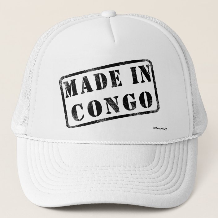 Made in Congo Mesh Hat
