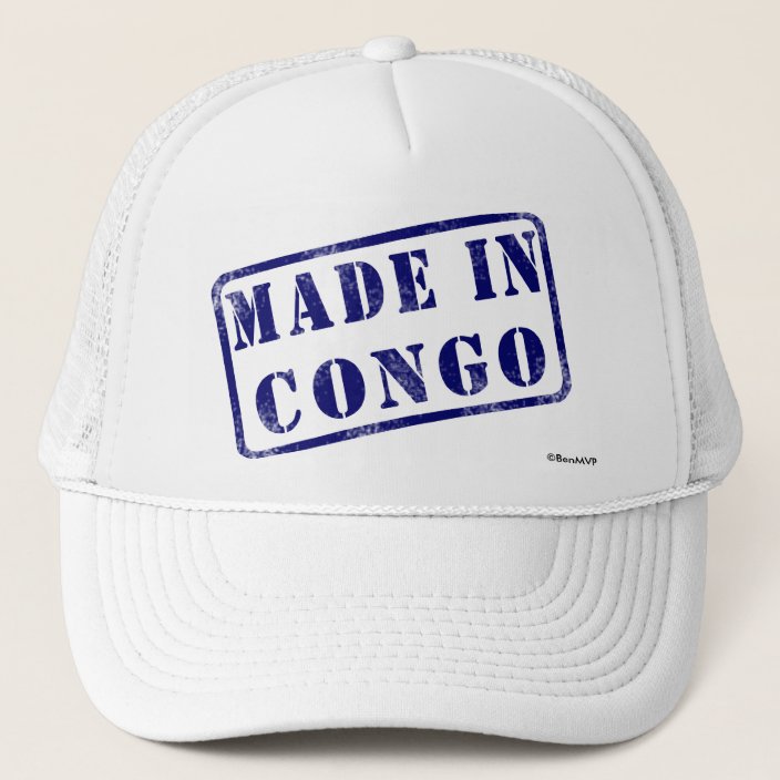 Made in Congo Trucker Hat