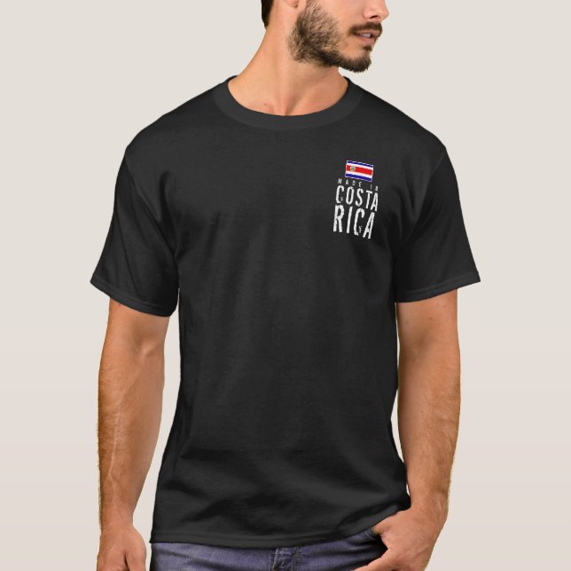 Made In Costa Rica - dark - pocket T-Shirt (Front)