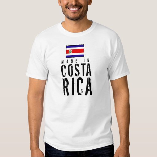 Made In Costa Rica Tee Shirts | Zazzle