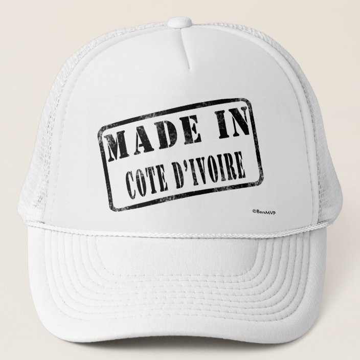 Made in Cote d'Ivoire Hat