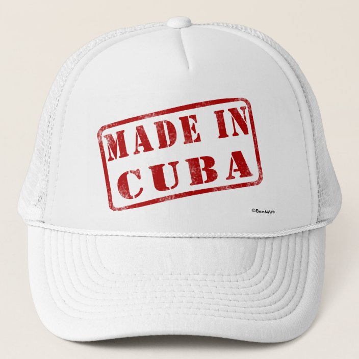 Made in Cuba Hat