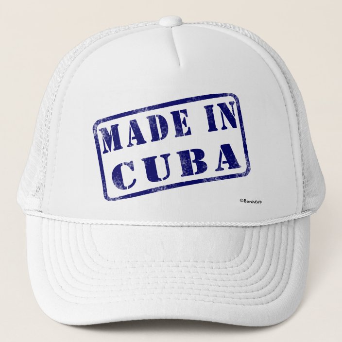 Made in Cuba Hat