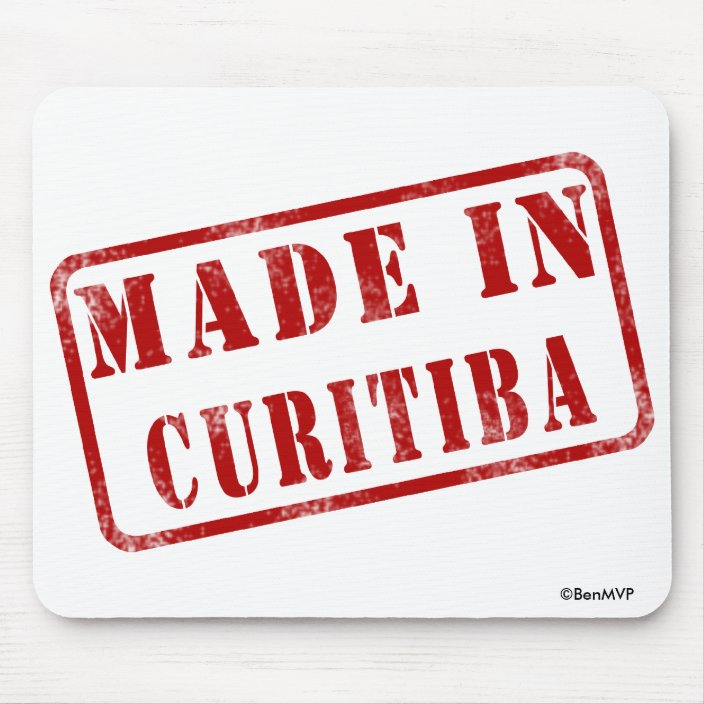 Made in Curitiba Mousepad