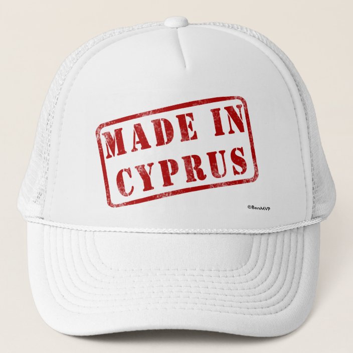 Made in Cyprus Hat