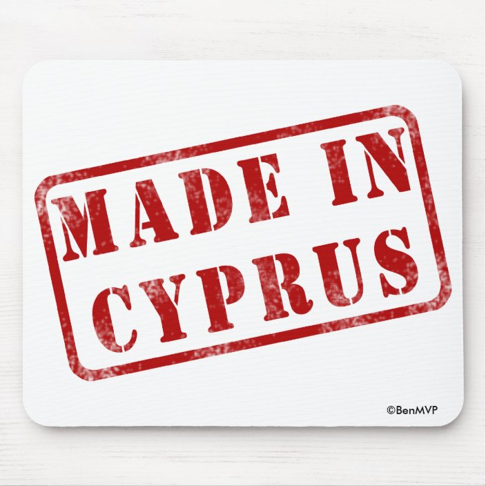 Made in Cyprus Mouse Pad