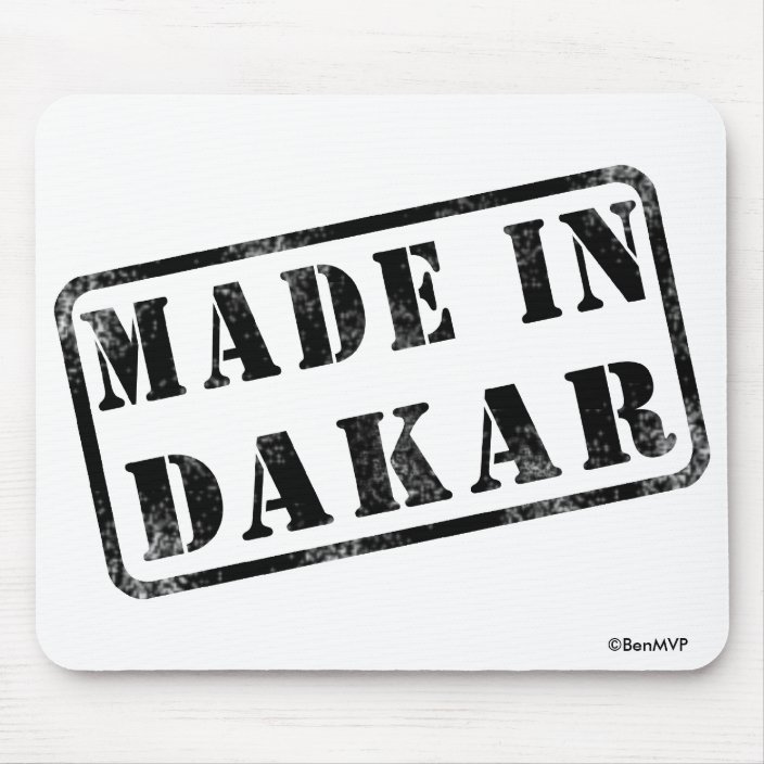 Made in Dakar Mouse Pad