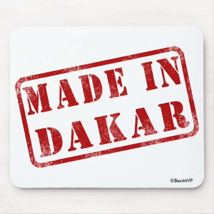 Made in Dakar Mouse Pad