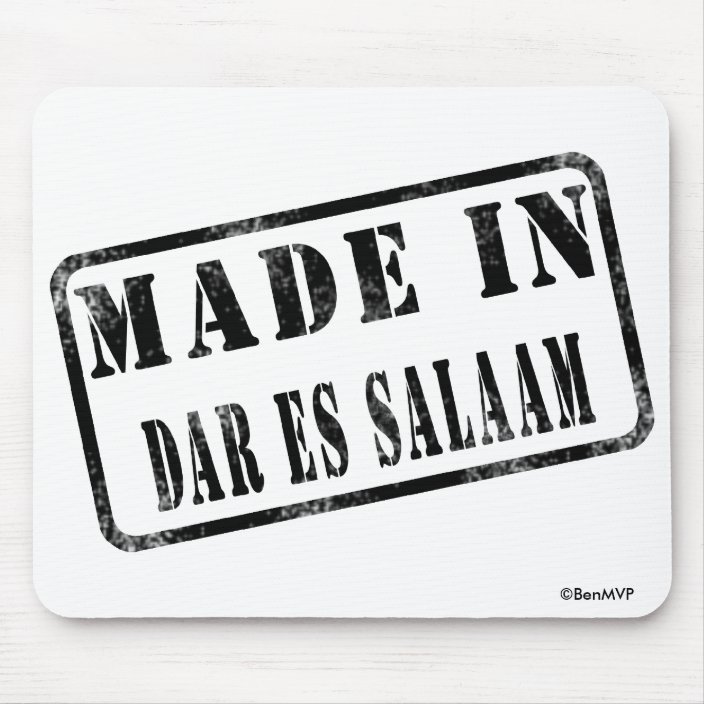 Made in Dar es Salaam Mouse Pad