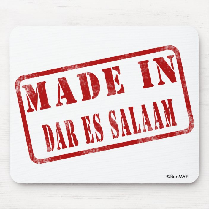 Made in Dar es Salaam Mousepad