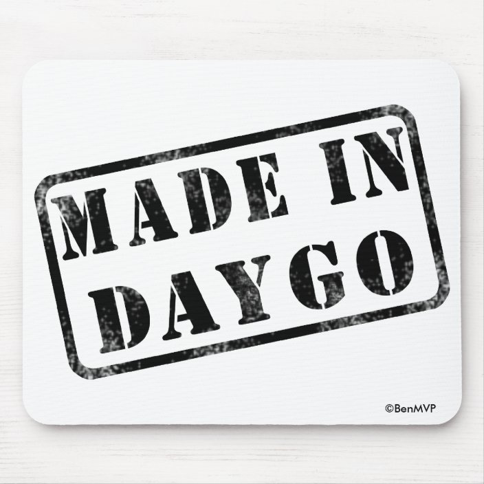 Made in Daygo Mouse Pad