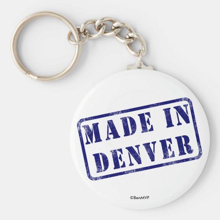 Made in Denver Key Chain