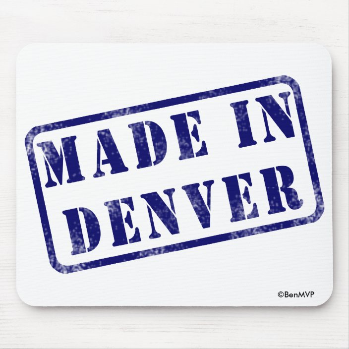 Made in Denver Mouse Pad